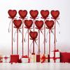 10x Cupcake Toppers Celebration Party Supplies Spring Activities DIY Red Crafts Heart Picks Cupcake Picks for Valentines Day