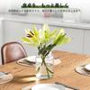 ISHU Large Glass Flower Suitable for Scandinavian Wide Easy To Suitable for Interior Decor Diameter Overall Diameter Height Vase, Branches, Style,