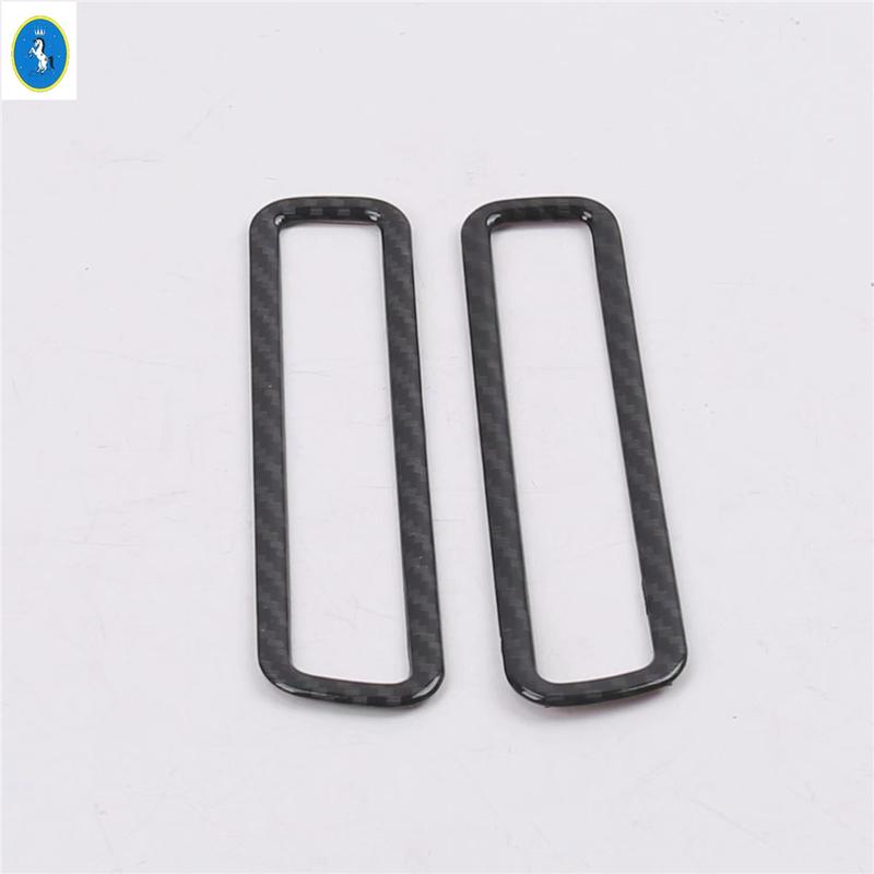 ABS Car Inner Window A-pillar Air Outlet Frame Decor Cover Trim For Volkswagen Arteon 2018 - 2024 Interior Refit Kit Accessories