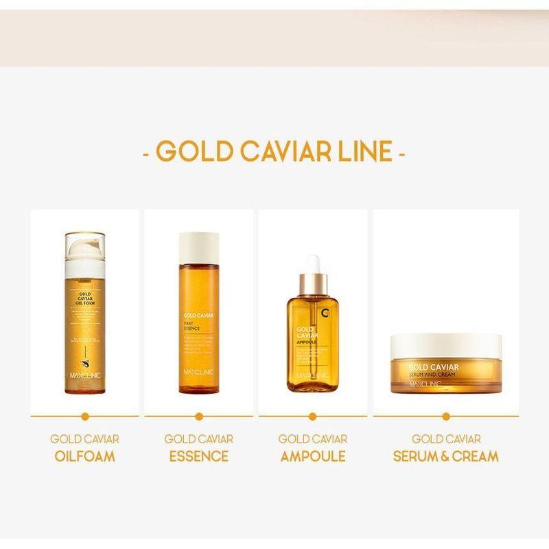 MAXCLINIC Gold Kaviar Serum und Creme
