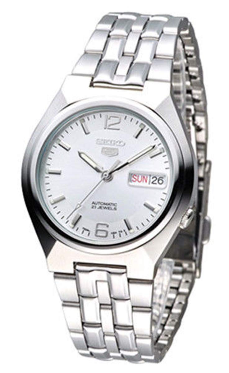 

Seiko 5 automatic watch SNKL59K1 silver men s [item]