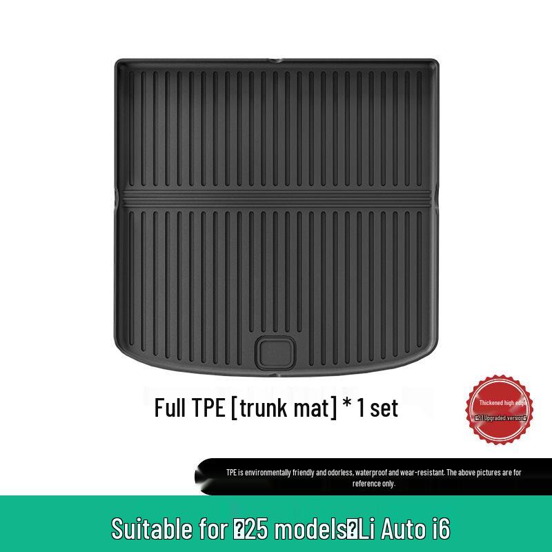 Compatible TPE Car and Trunk Floor Mats for 25 Ideal i6 Models - All-Weather Protection