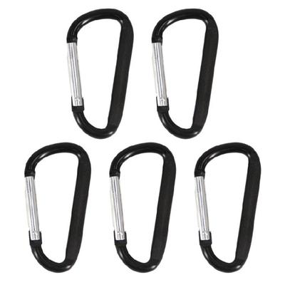 5er-Pack Kleine Schwere Schlüsselanhänger Clip Verlustverhinderung Schnell lösbare Schlüsselanhänger für Camping Angeln Rucksacktouren