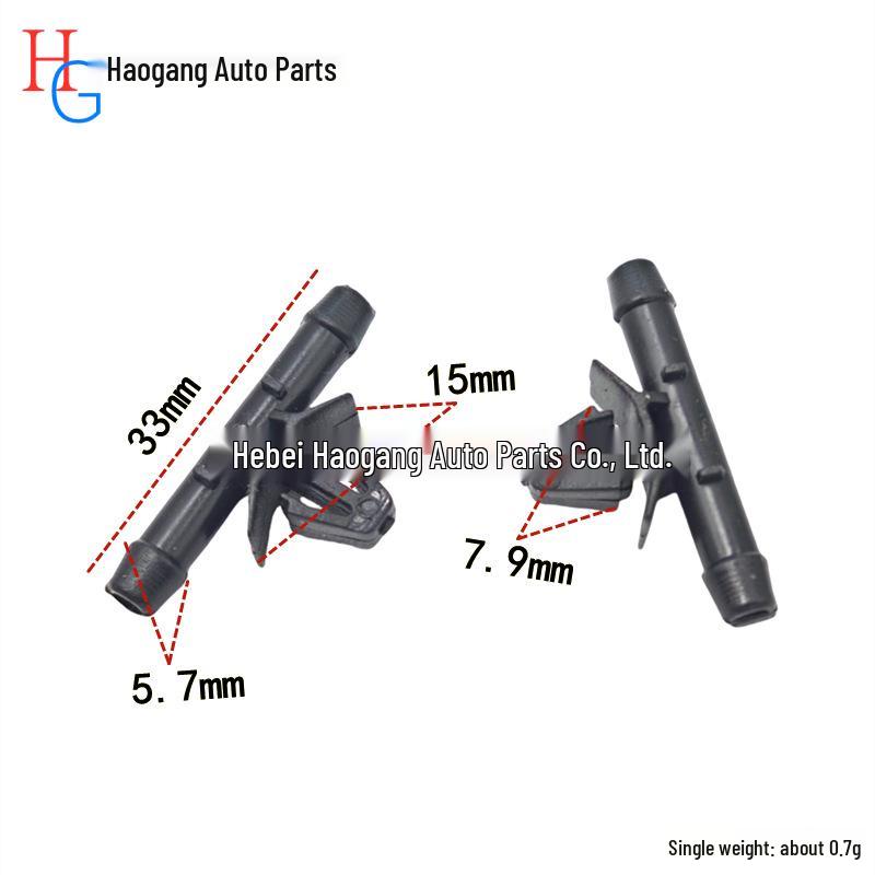 Washer Spray Nozzle Connector for 2006-2013 Toyota Camry Windshield Wiper