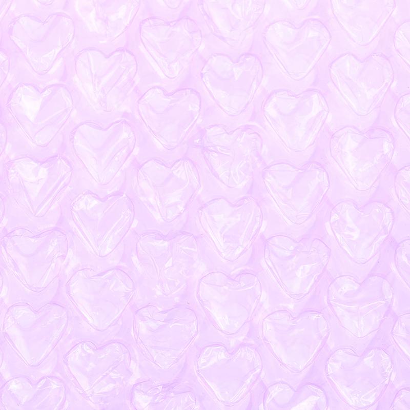 10ks 15*10cm bublinková pěnová fólie ve tvaru srdce pro balení poštovních zásilek polstrované tašky