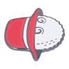 Golf Ball Marker Hat Clips Removable Magnetic Anti Rust Marker Hat Clip for Women Men Adults Red