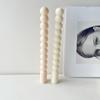 Bubble Pillar Candle Silicone Mold for Making Candle Plaster Desk Ornament Home Decorations
