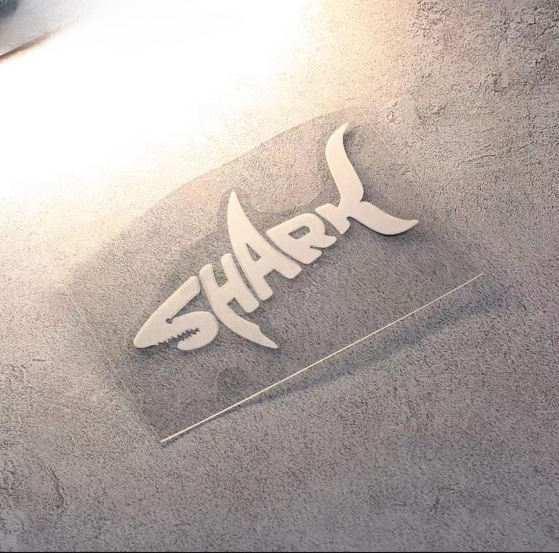 Car Sticker SHARK Waterproof Reflective Sticker Decorative Body Stickers Shielding Scratches Electric Motorcycle Modified