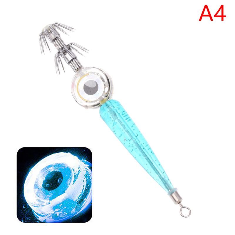 

Fishing Lures Light Led Deep Sea Glowing Luminous Cuttlefish Squid Jig Hook Tackle Tool For Sea Fishing Feeder Fishing Accessory