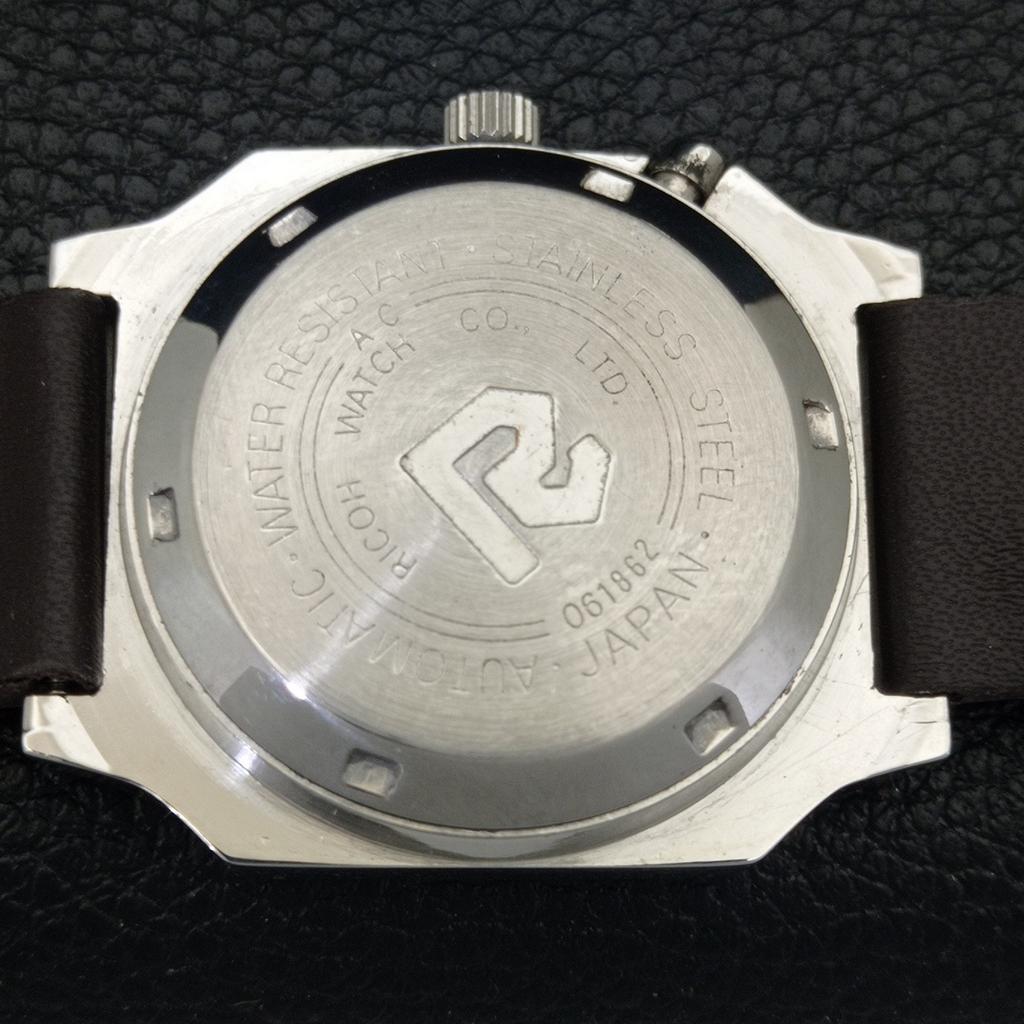 RICOH R31 AUTOMATIC VINTAGE JAPAN MENS ORIGINAL DIAL WATCH a703550-1