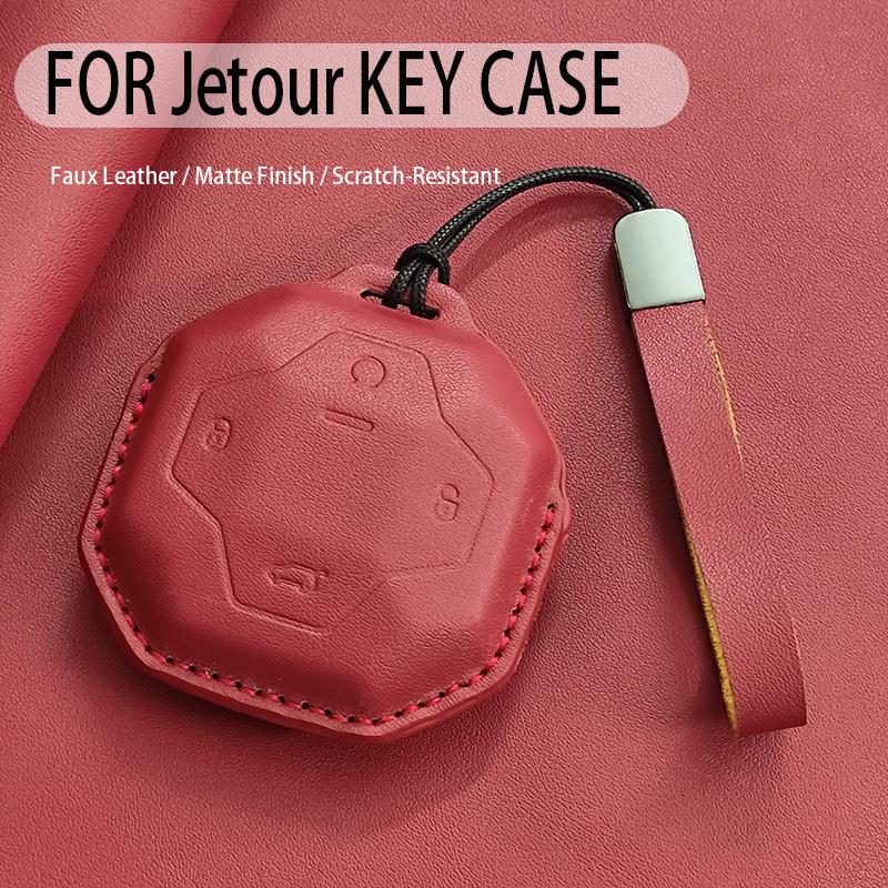 Car Key Case Cover Fob For Jetour T2 Traveler Suv Chery Keyless Keychain Durable Luxury Protector Holder Accessories