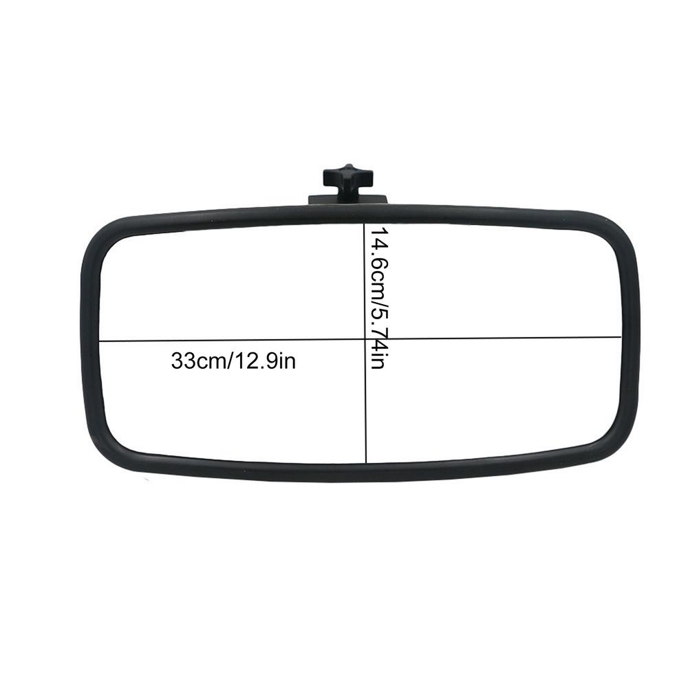 

Boat Rear View Mirrors Clamp On Marine Mirrors For Surfing & Water Sport Large Versatile Boat Clamp Mirrors For Water Ski For чёрный