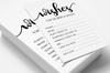Inkdotpot Set of 50 Wishes for The Bride & Groom, Mr and Mrs Advice Cards Classic Wedding Décor, Guestbook Alternative 5x7 Inches