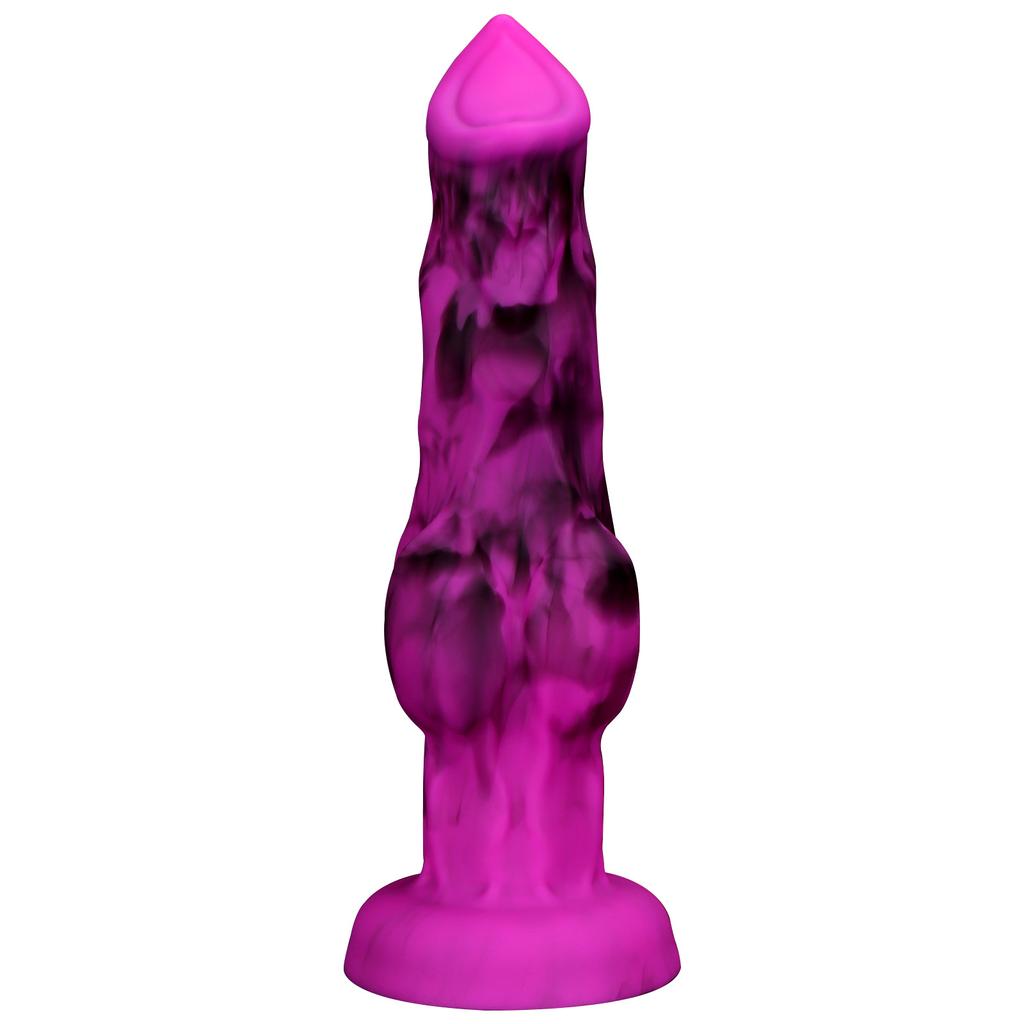 New Texture Wolf Cock Animal Dildos Soft Realistic Thick Dildo Liquid Silicone Adult Sex Toys