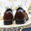 Men's Genuine Leather Double Buckle Monk Strap Dress Shoes Wingtip Toe Loafers Brogue for Wedding Office Business Footwear