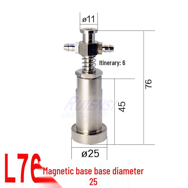 Injection Molding Machine Magnetic Base Connector with Strong Suction Cup and Metal Fittings
