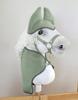 Hobby Horse A3 Set: Teppich + Ohrenschützer - Salbei