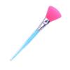 Facial Mouth Cover Brush Silicone Beauty Application Face Care Makeup Womens Blue Single Rod