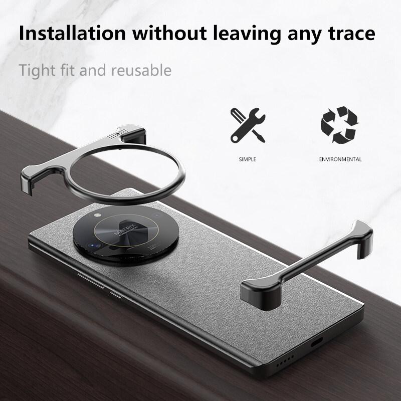 Luxury Irregular Aluminum Alloy Shockproof Phone Case for Huawei Honor X9B X9C X50 X60 Pro Magic6 Lite 9 - Reinforced Bumper with Aromatherapy Design