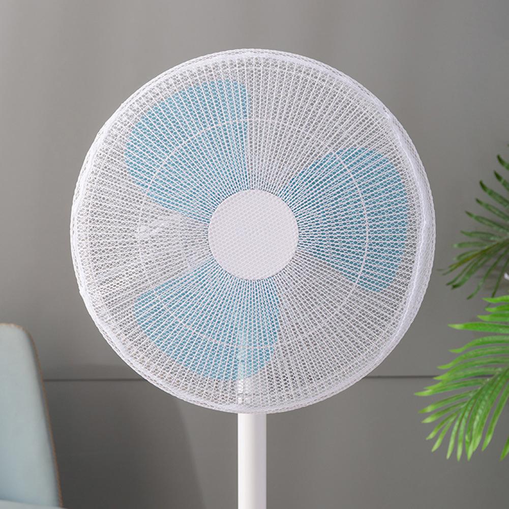 1pc 40-50cm Fan Dust Cover Anti-Pinch Hand Protection Mesh Cover Protection Net Full Cover Floor Table Fan Mesh Cover