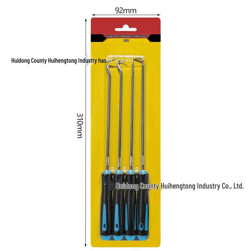 Sofort verfügbar 4-teiliges Mini-Wellendichtring-Haken & Dichtungsentferner-Werkzeugset