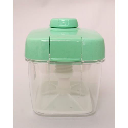 Risu Instant Pickle Container, Square, Green, 2.2L, Hyperpet, Recipe Included, Made In Japan, S-22