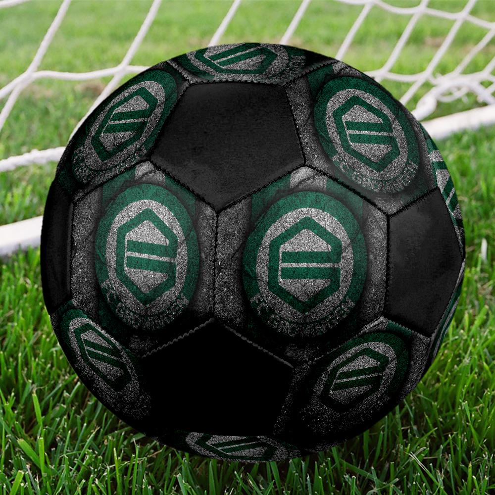Groningen FC Soccer Ball, Colorful, Suitable for All Ages, Machine-stitched, PVC Material, Competition Grade, Durable and High Bounce