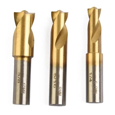1pc Perceuse Dépointeuse HSS Coupeur de Soudure par Points Foret de Soudure Outil Accessoires Mèche Fraise à Chanfreiner Ouvre-Trou 6.5mm 8mm 10mm