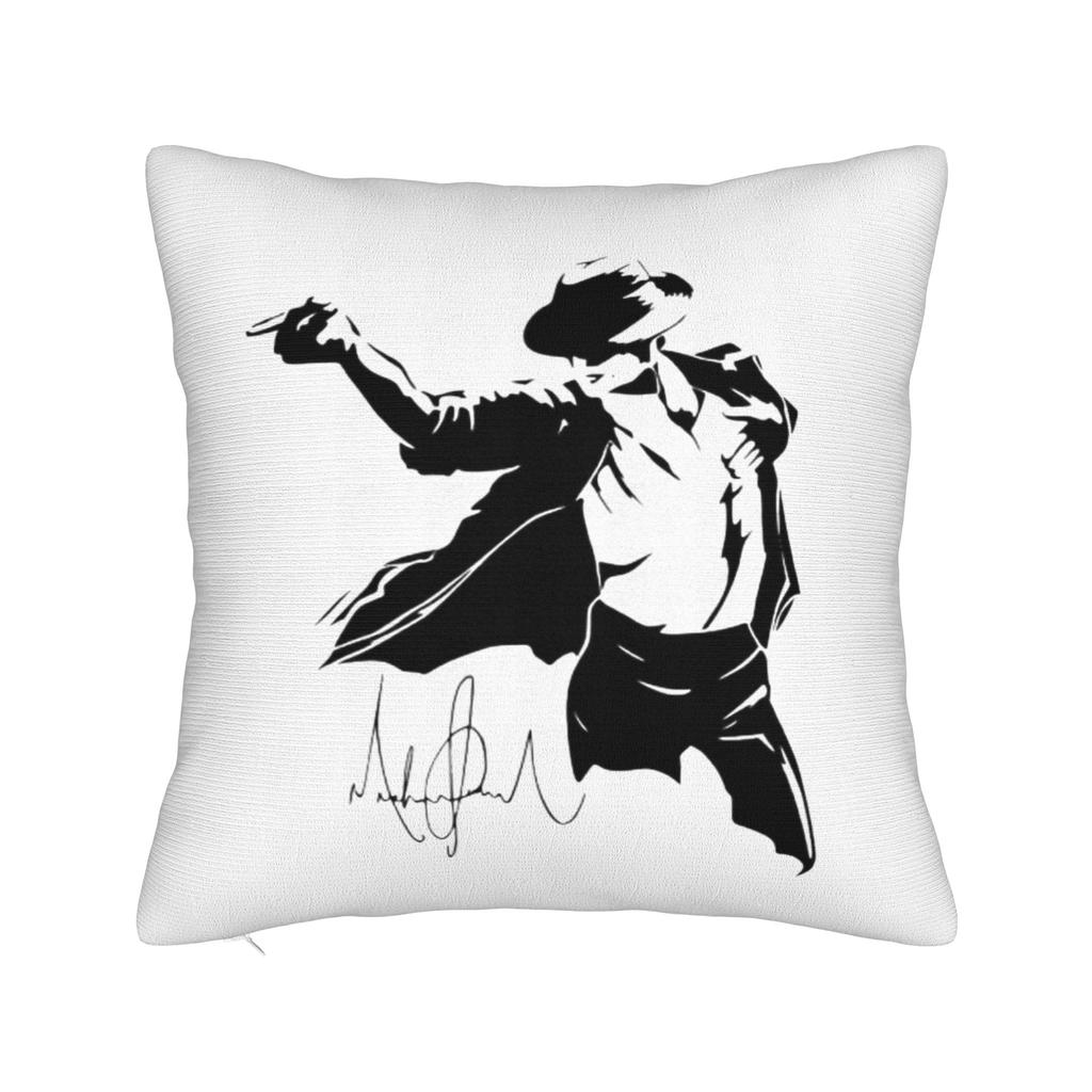 Mj King Of Pop Square Pillow Case Polyester Decorative Pillow Pillowcover Home Decor