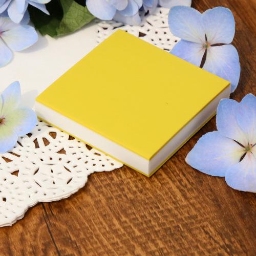 Color Cute Thickened Square Rubber Brick 3-layer Sandwich Environment-friendly Odor-free Carved Rubber Stamp Material 5x5x1cm