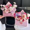 5 Pieces Romantic Flower Gift Box Paper Gift Wrapping Box Floral Arrangement Box  Graduation Event