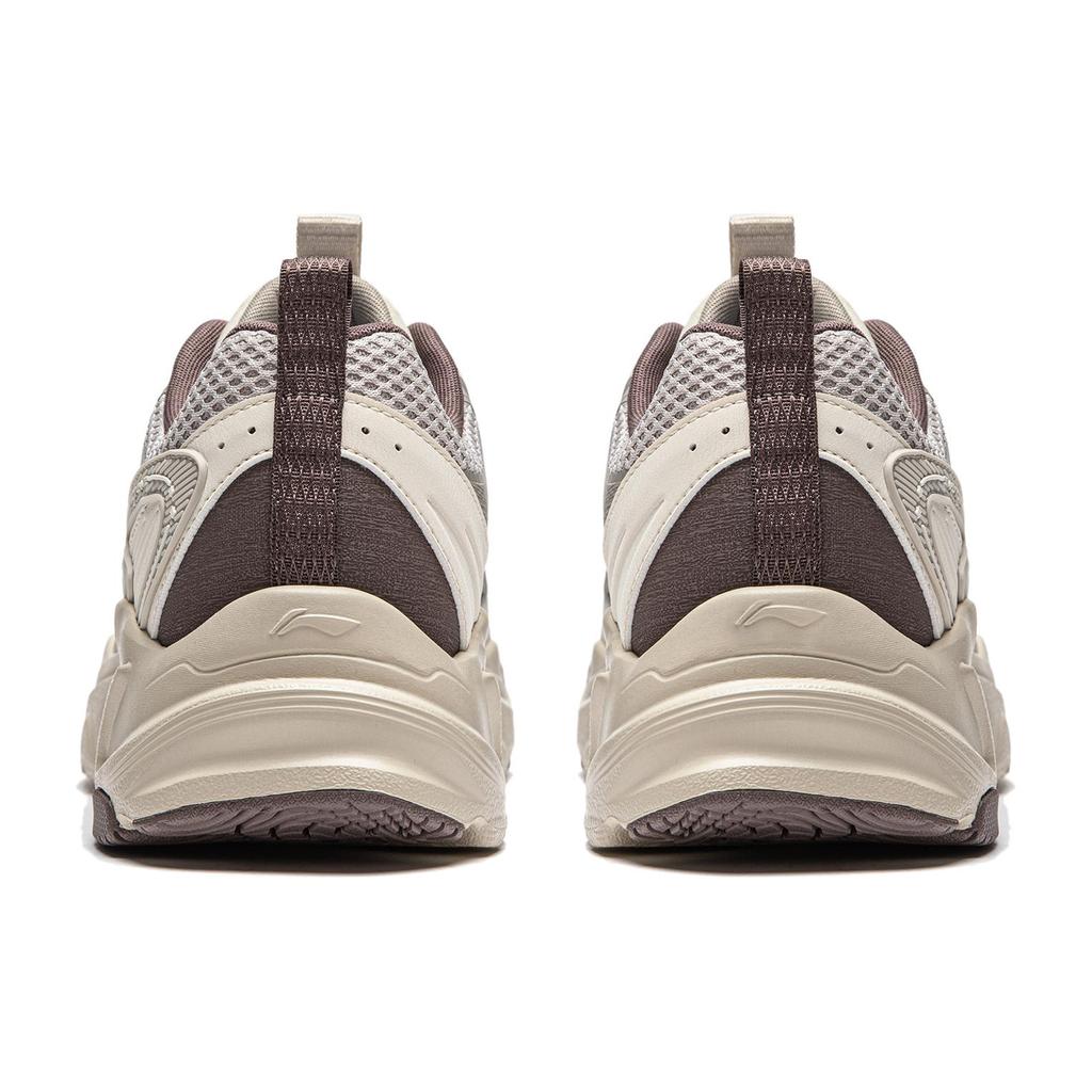 Li Ning Meteor Cushioning Slip Resistant Abrasion Resistant Support Low top Casual Shoes Men's Gray AGCU121-1