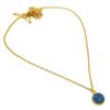 Peacock Titanium Druzy Gemstone 925 Sterling Silver Jewelry Necklace 20" GK-5015