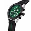 Maserati Traguardo Chronograph Rubber Strap Green Sunray Dial Quartz R8871612043 100M Men's Watch