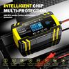 Încărcător inteligent pentru baterii auto pentru 12V 4A / 24V 8A Camion Motocicletă RV-uri Barcă Baterii AGM Gel Plumb-Acid cu Reparare prin Puls LCD