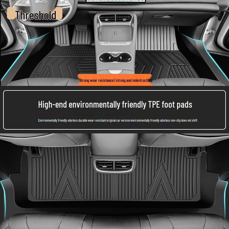 BYD Sea Lion 06EV 2025 Full Coverage Floor Mats TPE Carpet Accessories Standard
