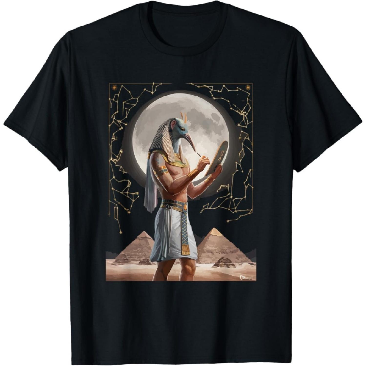 Тот Египетский Бог Египетская Мифология Пирамида Древний Египет Футболка(18) S