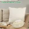 Uxcell Round Tissue Box Cover with Lid, Toilet Paper Holder for Bathroom, Bedroom, or Dresser, Black