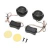 2 Pcs Dome Tweeter 140W Metallic Iron Loudspeaker Universal for Car Audio Systems