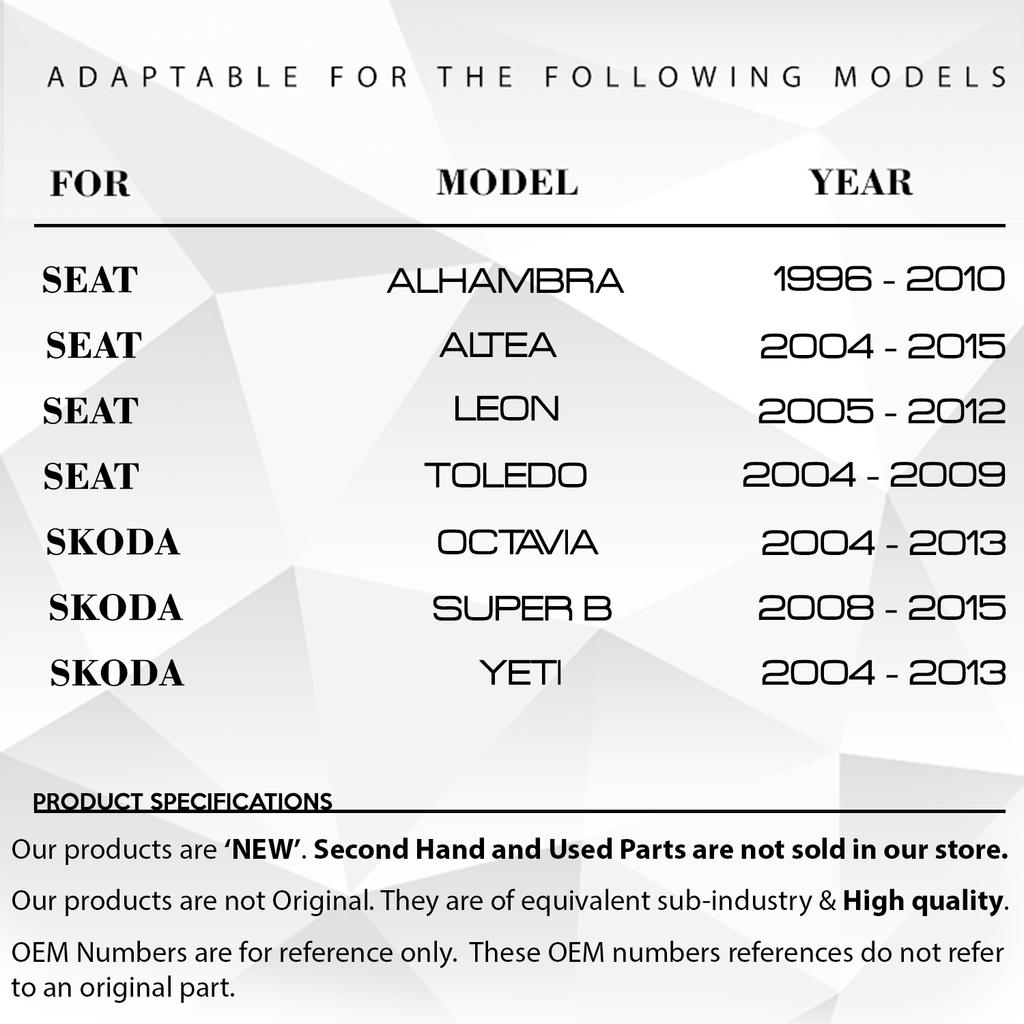T-Distributor Water Pipe for Seat Leon, Skoda Octavia, Super B