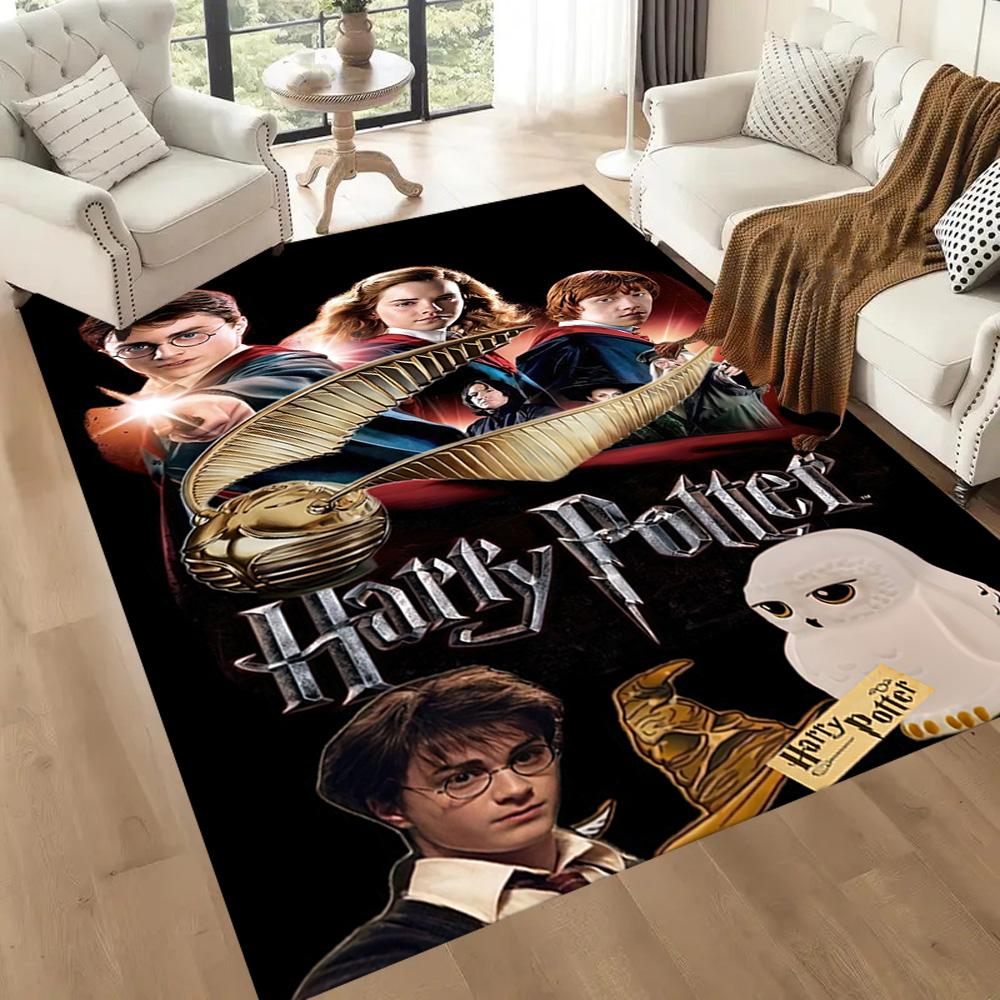 Harry Potter Adventure Square rugs are a great choice for living rooms, bedrooms, home décor, and as gifts.
