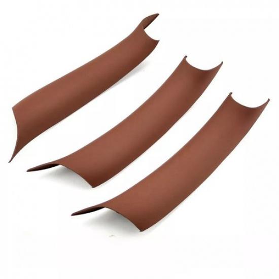 3pcs Interior Door Pull Handle Cover Trim For BMW X5 F15 Handle Protection Cover
