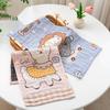 Cartoon Children's Pure Cotton Gauze Towel 25x50cm - Absorbent & Quick-Drying for Face Washing