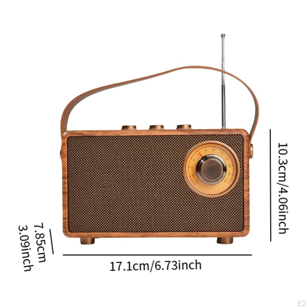 Portable Radio Speaker Mini for Women Men Office Indoor Outdoor Bedroom
