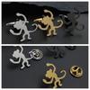 Monkey Brother Brooch Cufflinks Personalized Creativity Chinese Style Men's Women's Universal Suit Coat Accessories Jewelry