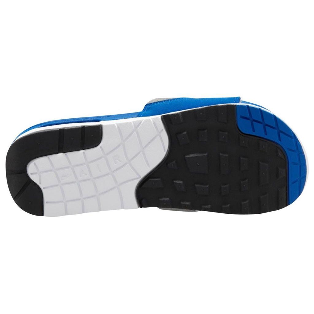 Nike Air Max 1 Slide Royal Blue Men Sneakers White Black Light-Neutral-Grey FJ4007-100