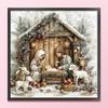 Nativity Printed Cross Stitch Kit DIY 11CT Embroidery Craft Set Home Decor