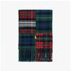 Polo Ralph Lauren Pc1363 600 Pony Patchwork Plaid Check Fransen Schal