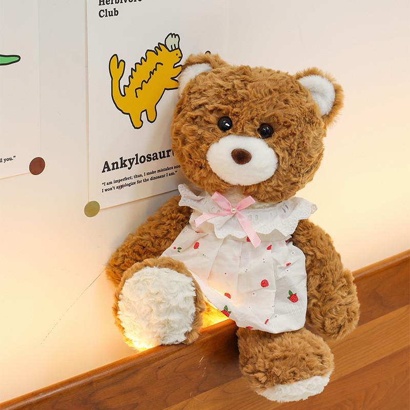 Plush Teddy Bear Toy Stuffed Animal Doll Cartoon Decorations Kids Cute Gift