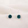 Apatite Handmade Silver Jewelry, 925 Sterling Silver Earring, Handmade Beautiful Gemstone Jewelry, Apatite Earring For Her